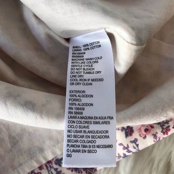 ANTONIO MELANI Floral Print‎ Pencil Skirt Tie Belt Cotton Pink Cream Size 2 NWOT - Picture 6 of 11